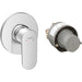 Hansgrohe Rebris S Single Lever Shower Mixer Set For Concealed Installation - Unbeatable Bathrooms