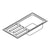 Hansgrohe S44 S440-A500 100 Built-In Sink 500 with Drain Board and Automatic Drain Kit - Stainless Steel - Unbeatable Bathrooms