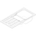 Hansgrohe S44 S440-F517 100 Built-In Sink 342/145 with Drain Board and Automatic Drain Kit - Stainless Steel - Unbeatable Bathrooms