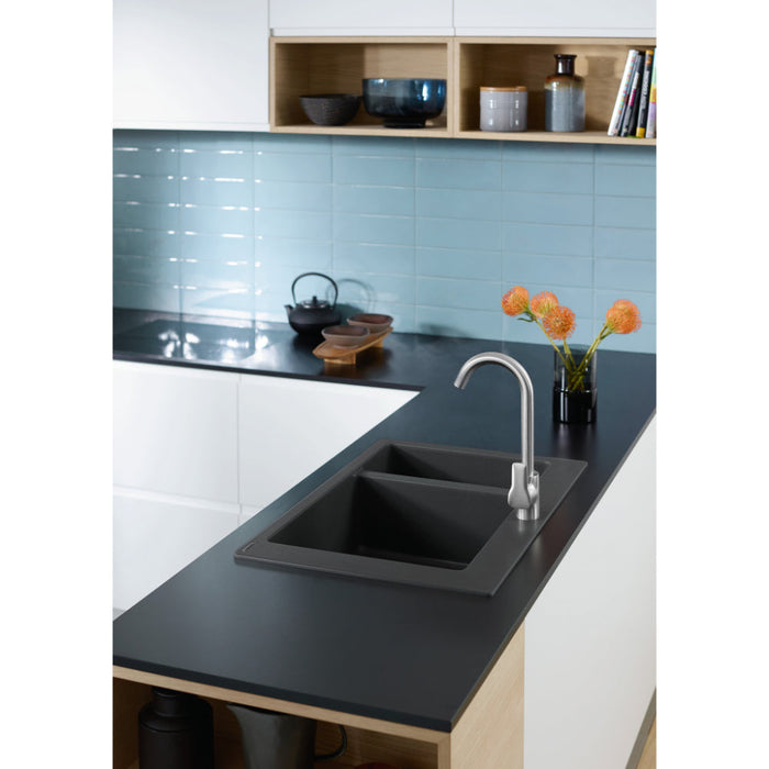 Hansgrohe S51 S510-F635 Built-In Sink 180/450 - Unbeatable Bathrooms