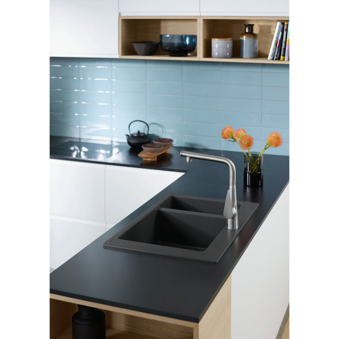Hansgrohe S51 S510-F635 Built-In Sink 180/450 - Unbeatable Bathrooms