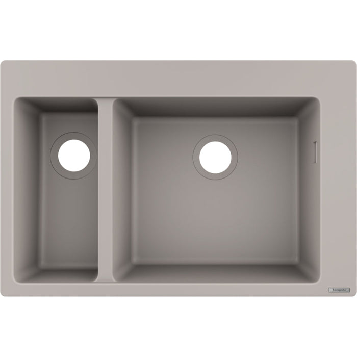 Hansgrohe S51 S510-F635 Built-In Sink 180/450 - Unbeatable Bathrooms