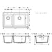 Hansgrohe S51 S510-F760 Built-In Sink 305/435 - Unbeatable Bathrooms