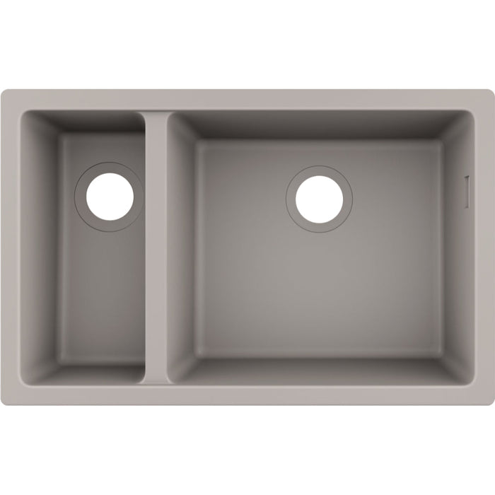 Hansgrohe S51 S510-U635 Undermount Sink 180/450 - Unbeatable Bathrooms