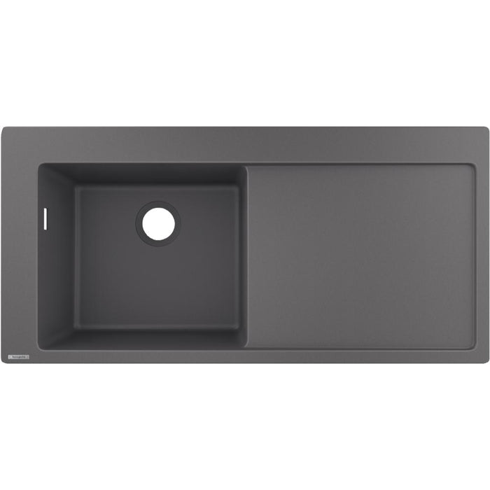 Hansgrohe S51 S5110-F450 Built-In Sink 450 with Drainer - Unbeatable Bathrooms