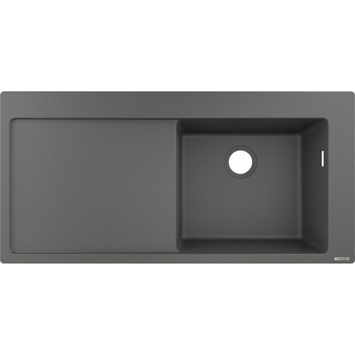 Hansgrohe S51 S514-F450 Built-In Sink 450 with Drainer - Unbeatable Bathrooms