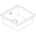Hansgrohe S53 S530-U400 Under-Mount Sink 400 with Manual Drain Kit - Unbeatable Bathrooms