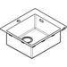 Hansgrohe S71 S711-F450 Built-In Sink 450 - Stainless Steel - Unbeatable Bathrooms