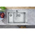 Hansgrohe S71 S711-F655 Built-In Sink 180/450 - Stainless Steel - Unbeatable Bathrooms