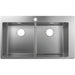 Hansgrohe S71 S711-F765 Built-In Sink 370/370 - Stainless Steel - Unbeatable Bathrooms