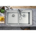 Hansgrohe S71 S711-F765 Built-In Sink 370/370 - Stainless Steel - Unbeatable Bathrooms