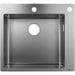 Hansgrohe S71 S712-F450 Built-In Sink 450 - Stainless Steel - Unbeatable Bathrooms