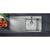 Hansgrohe S71 S717-F450 Built-In Sink 450 with Drainer - Stainless Steel - Unbeatable Bathrooms