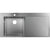 Hansgrohe S71 S716-F450 Built In Sink 450 with Drainer - Stainless Steel - Unbeatable Bathrooms