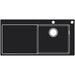 Hansgrohe S71 S717-F450 Built-In Sink 450 with Drainer - Stainless Steel - Unbeatable Bathrooms
