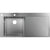 Hansgrohe S71 S718-F450 Built In Sink 450 with Drainer - Stainless Steel - Unbeatable Bathrooms