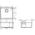 Hansgrohe S71 S719-U450 Undermount Sink 450 - Stainless Steel - Unbeatable Bathrooms