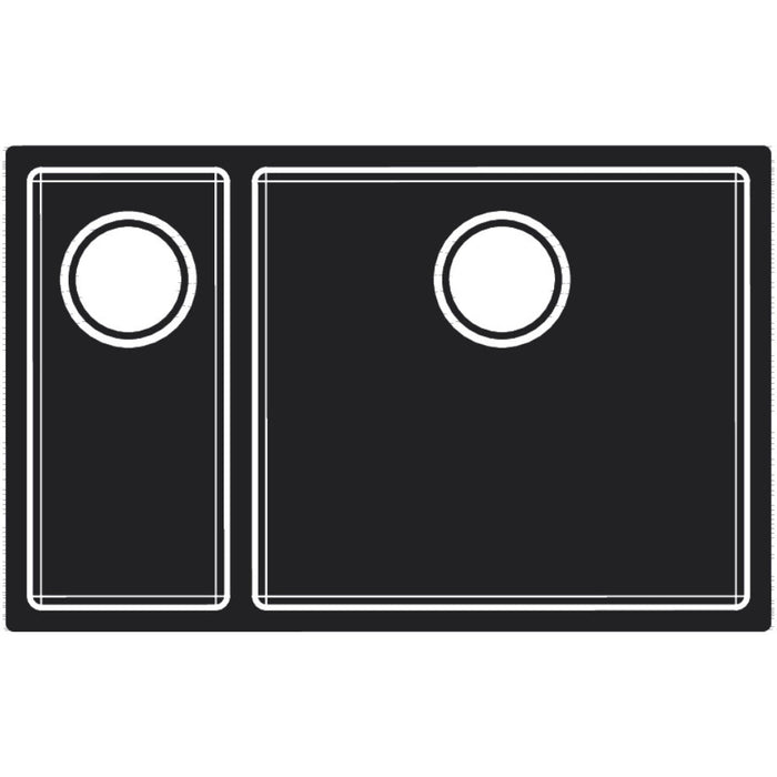 Hansgrohe S71 S719-U655 Undermount Sink 180/450 - Stainless Steel - Unbeatable Bathrooms
