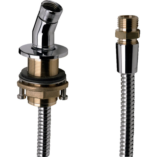 Hansgrohe Shower Holder Rim-Mounted &frac12; Inches - Chrome - Unbeatable Bathrooms