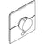 Hansgrohe Showerselect Comfort E Thermostat For Concealed Installation For 1 Function and Additional Outlet - Unbeatable Bathrooms