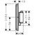 Hansgrohe Showerselect Comfort E Thermostat For Concealed Installation For 1 Function and Additional Outlet - Unbeatable Bathrooms