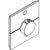 Hansgrohe Showerselect Comfort E Thermostat For Concealed Installation For 1 Function - Unbeatable Bathrooms