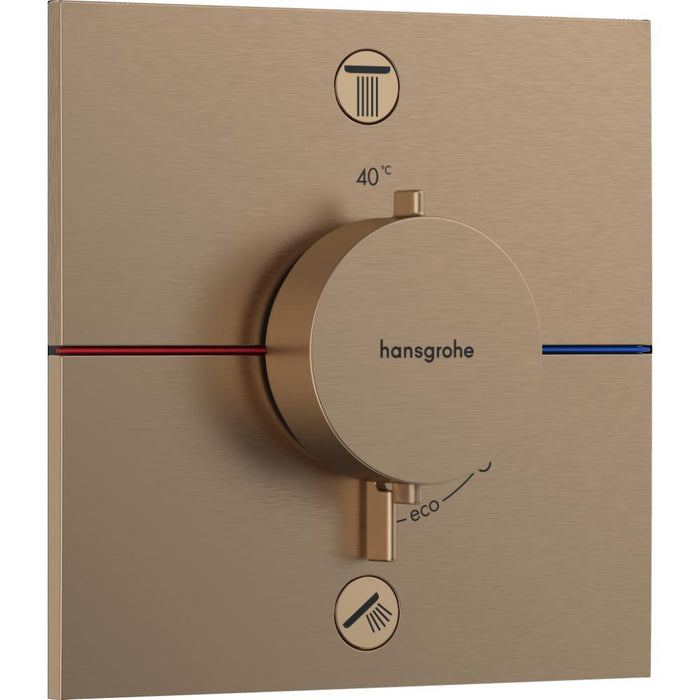 Hansgrohe Showerselect Comfort E Thermostat For Concealed Installation For 2 Functions - Unbeatable Bathrooms