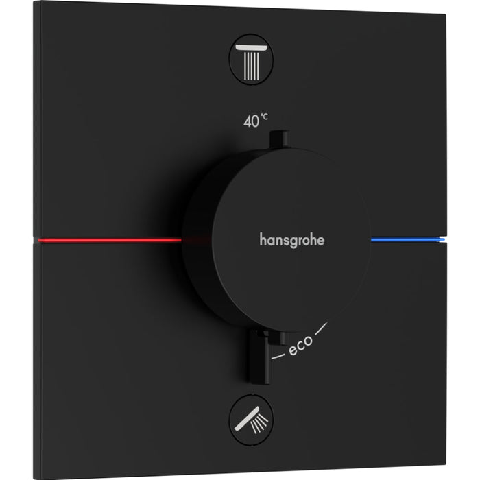 Hansgrohe Showerselect Comfort E Thermostat For Concealed Installation For 2 Functions - Unbeatable Bathrooms