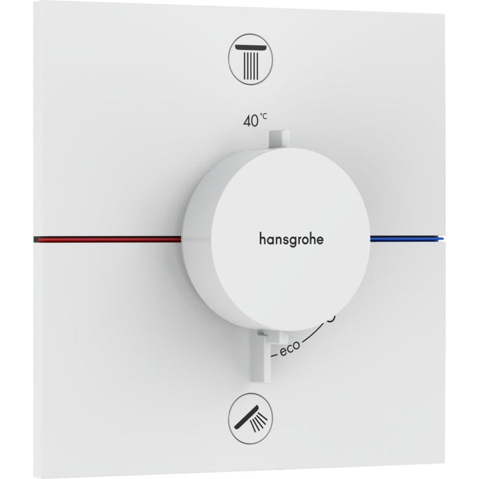 Hansgrohe Showerselect Comfort E Thermostat For Concealed Installation For 2 Functions - Unbeatable Bathrooms