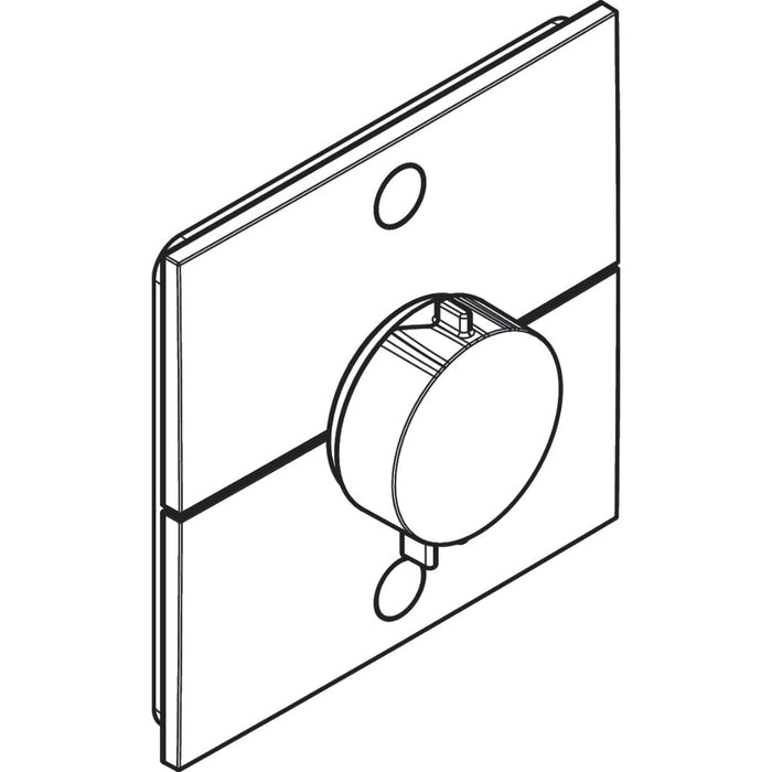 Hansgrohe Showerselect Comfort E Thermostat For Concealed Installation For 2 Functions - Unbeatable Bathrooms