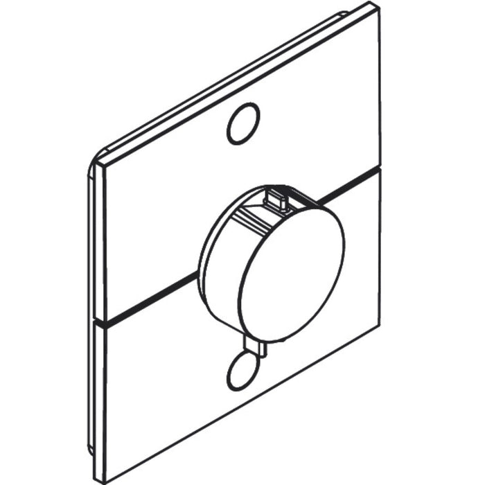 Hansgrohe Showerselect Comfort E Thermostat For Concealed Installation For 2 Functions - Unbeatable Bathrooms
