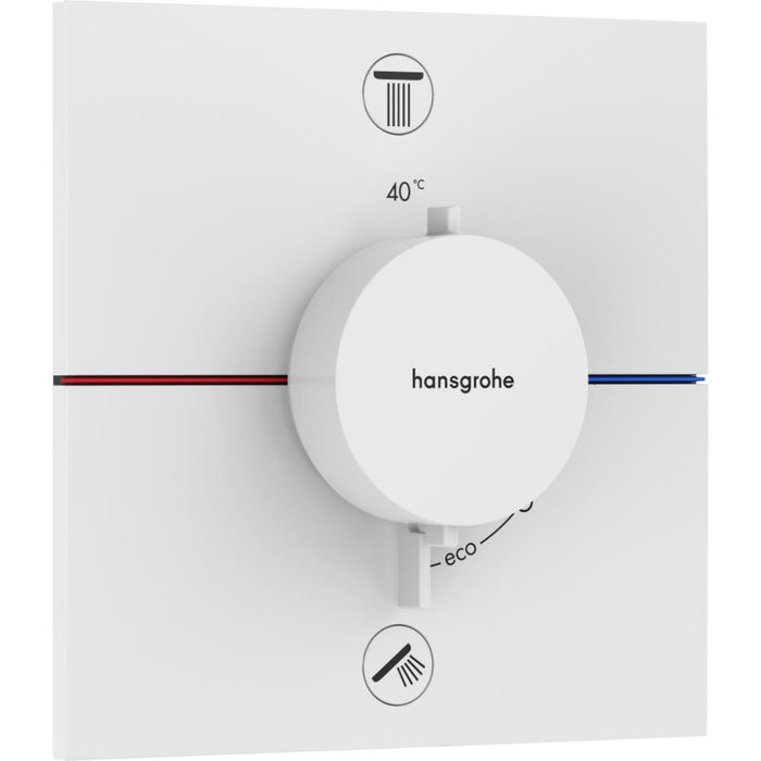 Hansgrohe Showerselect Comfort E Thermostat For Concealed Installation For 2 Functions - Unbeatable Bathrooms