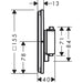 Hansgrohe Showerselect Comfort E Thermostat For Concealed Installation - Unbeatable Bathrooms