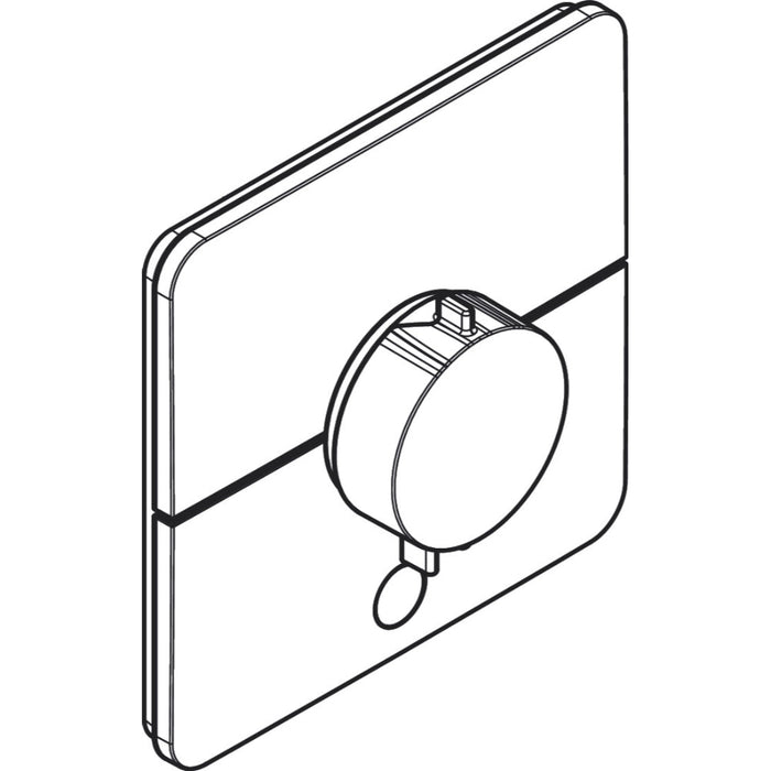 Hansgrohe Showerselect Comfort Q Thermostat For Concealed Installation For 1 Function and Additional Outlet - Unbeatable Bathrooms