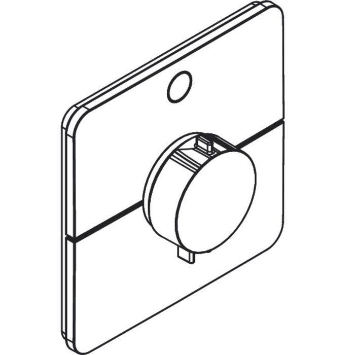 Hansgrohe Showerselect Comfort Q Thermostat For Concealed Installation For 1 Function - Unbeatable Bathrooms