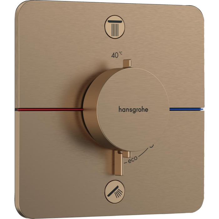 Hansgrohe Showerselect Comfort Q Thermostat For Concealed Installation For 2 Functions - Unbeatable Bathrooms