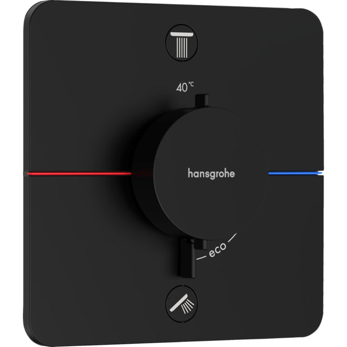 Hansgrohe Showerselect Comfort Q Thermostat For Concealed Installation For 2 Functions - Unbeatable Bathrooms