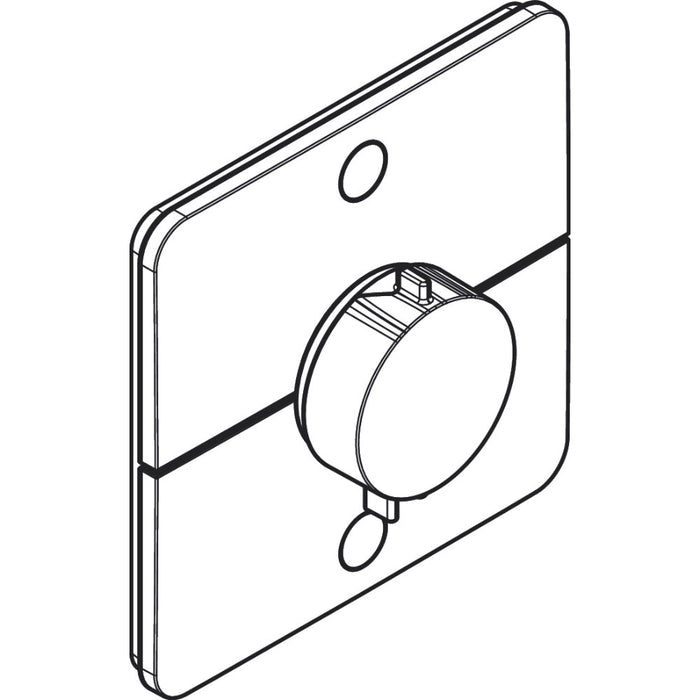 Hansgrohe Showerselect Comfort Q Thermostat For Concealed Installation For 2 Functions - Unbeatable Bathrooms