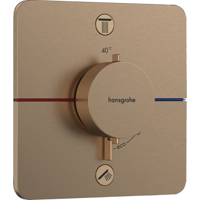 Hansgrohe Showerselect Comfort Q Thermostat For Concealed Installation For 2 Functions - Unbeatable Bathrooms