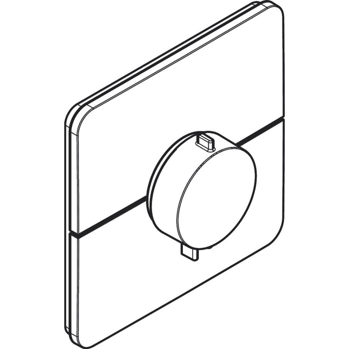 Hansgrohe Showerselect Comfort Q Thermostat For Concealed Installation - Unbeatable Bathrooms
