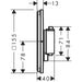 Hansgrohe Showerselect Comfort Q Thermostat For Concealed Installation - Unbeatable Bathrooms
