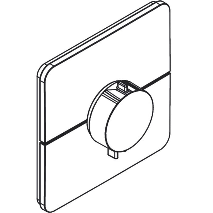 Hansgrohe Showerselect Comfort Q Thermostat For Concealed Installation - Unbeatable Bathrooms