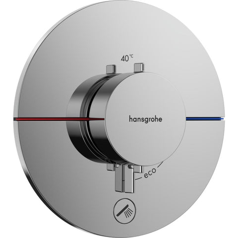 Hansgrohe Showerselect Comfort S Thermostat For Concealed Installation For 1 Function and Additional Outlet - Unbeatable Bathrooms