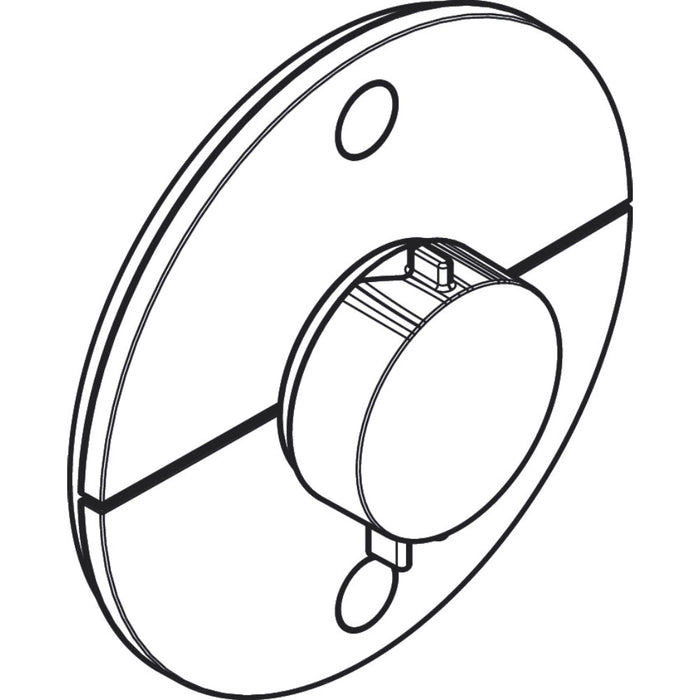 Hansgrohe Showerselect Comfort S Thermostat For Concealed Installation For 2 Functions - Unbeatable Bathrooms