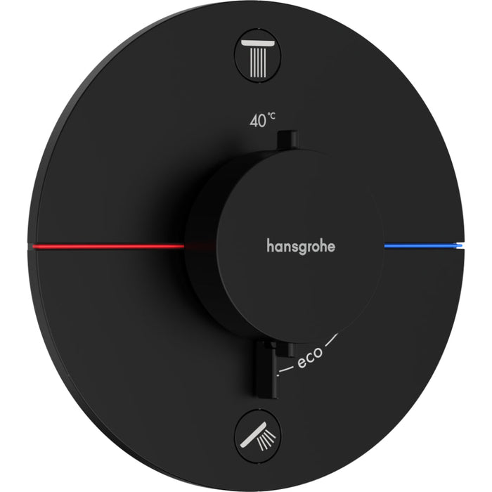 Hansgrohe Showerselect Comfort S Thermostat For Concealed Installation For 2 Functions - Unbeatable Bathrooms
