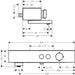 Hansgrohe Showertablet Select Bath Thermostat 400 For Exposed Installation - Unbeatable Bathrooms
