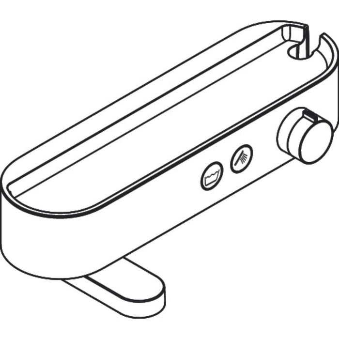 Hansgrohe Showertablet Select Bath Thermostat 400 For Exposed Installation - Unbeatable Bathrooms