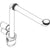 Hansgrohe Space Saving Siphon For Wash Basins 50 mm - Unbeatable Bathrooms