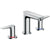 Hansgrohe Talis E 3-Hole Basin Mixer with Pop-Up Waste - Unbeatable Bathrooms