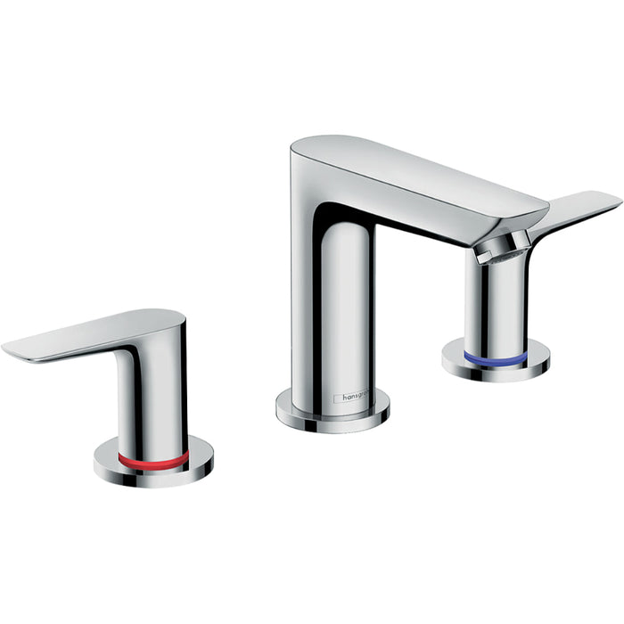 Hansgrohe Talis E 3-Hole Basin Mixer with Pop-Up Waste - Unbeatable Bathrooms